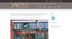 Desktop Screenshot of flagstaffartistsgallery.com